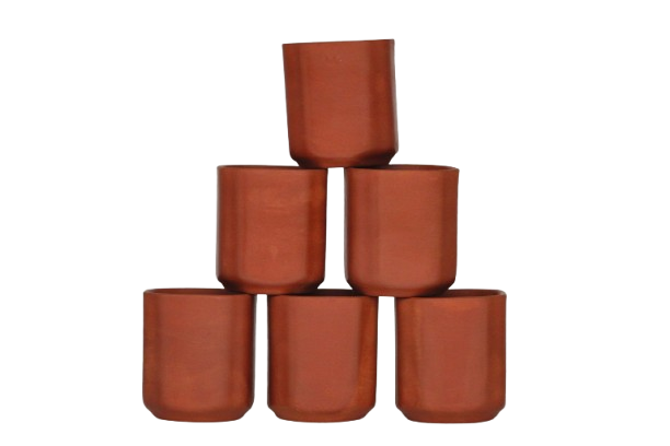 Clay Square Cup Set 170 ml